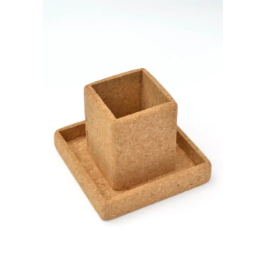 Cork Tray Pencil Cup